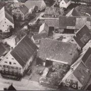 AK Theilenhofen, Gasthof Wißmüller, Stadtansicht, Fliegeraufnahme, ungelaufen-datiert 1959