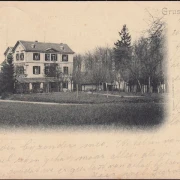 AK Gruss vom Felsberg, Hotel Felsberg, gelaufen 1901