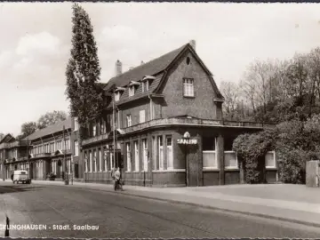 AK Recklinghausen, Städt. Saalbau, ungelaufen