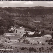 AK Heidelberg Königstuhl, Herzheilstätte, Fliegeraufnahme, ungelaufen