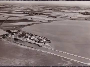 AK Fehmarn, Orth, Fliegeraufnahme, Stadtansicht, gelaufen 1959