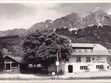 AK Schladming, Fuchs Gasthaus zum Bierhäusl, ungelaufen