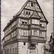 AK Miltenberg, Hotel Riesen, ungelaufen-datiert 1953