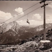 AK Lermoos, Sessellift Grubigstein, Mieminger Gruppe. gelaufen 1961