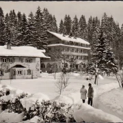 AK Garmisch Partenkirchen, Erholungsheim der Bayernwerk Aktiengesellschaft, gelaufen 1964