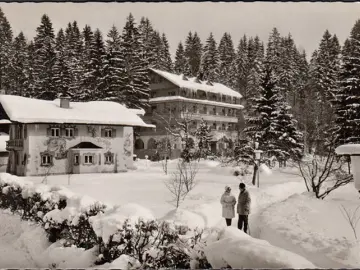 AK Garmisch Partenkirchen, Erholungsheim der Bayernwerk Aktiengesellschaft, gelaufen 1964