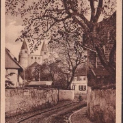 AK Gernrode, Aebtissin Straße, gelaufen 1926