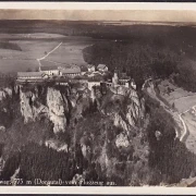 AK Beuron, Schloss Werenwag, Fliegeraufnahme, Foto AK, ungelaufen