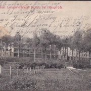 AK Harzgerode, Lungenheilanstalt Schielo, gelaufen 1906