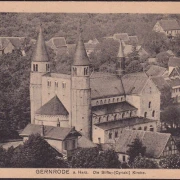 AK Gernrode, Die Stiftskirche, ungelaufen