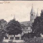 AK Gernrode, Cyriakikirche, gelaufen 1908