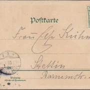 AK Stubbenkammer, Königgstuhl, gelaufen 1903