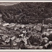 AK Güntersberge, Fliegeraufnahme, Stadtansicht, ungelaufen