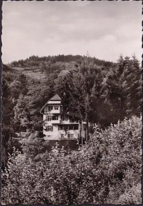 AK Günterstal, Riedberg Klinik im Wald, ungelaufen