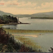 AK Wörthersee, Villa Grünwald, gelaufen 1910