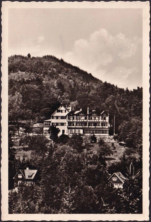 AK Pommelsbrunn, Haus Appelsberg, gelaufen 1952