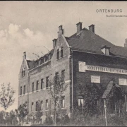 AK Ortenburg, Konfirmandenhaus, gelaufen 1907