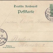 AK Treptow, Gruss aus dem alten Eierhäuschen, Forsthaus, gelaufen 1898