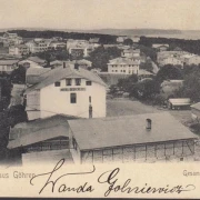 AK Gruss aus Göhren, Hotel Seeschloss, Stadtansicht, gelaufen 19??