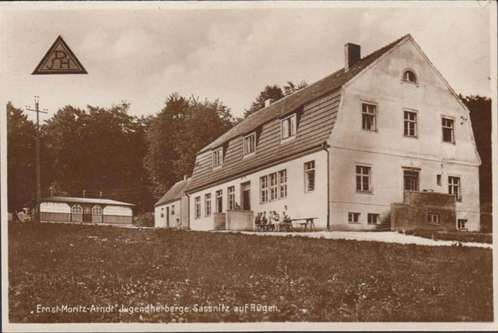 AK Sassnitz, Jugendherberge Ernst Moritz Arndt, ungelaufen