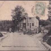 CPA Montfermeil, Les Coundreaux, Route des Condreaux, circular 1906