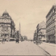 AK Wien, Praterstraße, ungelaufen