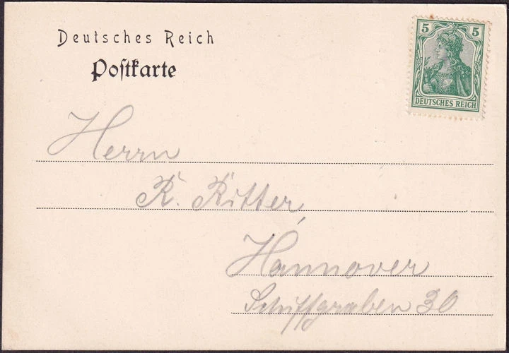 AK Gruss aus dem Bodetal, Schurre, ungelaufen-datiert 1902