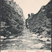 AK Gruss aus dem Harz, Bodetal mit Kronentempel, ungelaufen