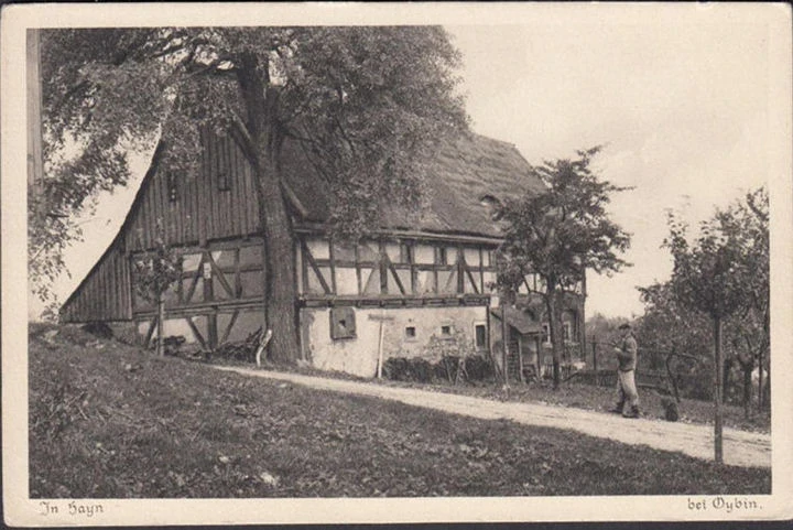 AK Hayn, Bauernhaus, Heimatschutz Postkarte, ungelaufen