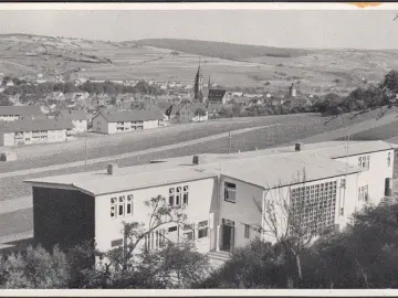 AK Tauberbischofsheim, Jugendherberge, Wolfstalflur, gelaufen 1966