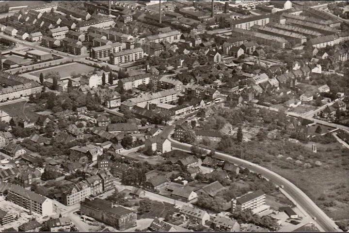 AK Hannover Badenstedt, Fliegeraufnahme, Stadtansicht, ungelaufen