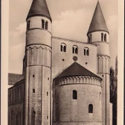 AK Gernrode, Stiftskirche St. Cyriaki, ungelaufen