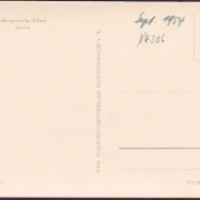 AK Harzgerode, Rathaus, Kirche, ungelaufen- datiert 1954