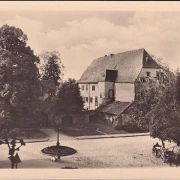 AK Harzgerode, Schlossplatz, ungelaufen-datiert 1954