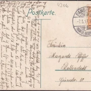 AK Harzgerode, Heilstätte Schielo, gelaufen 1917