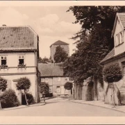 AK Harzgerode, Straßenansicht, Gebäude, ungelaufen-datiert 1954