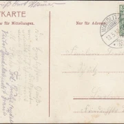 AK Gruss aus Lanke, Stadtansicht mit Kirche, gelaufen 1912