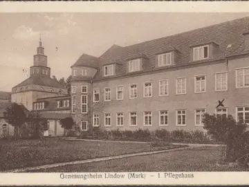 AK Lindow, Genesungsheim, 1 Pflegeheim, gelaufen 1926