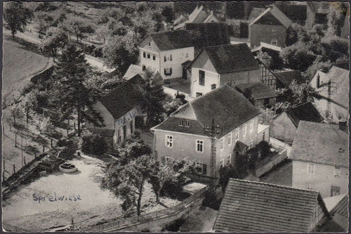 AK Rod am Berg, Jugendlandheim, Fliegeraufnahme, gelaufen 1964