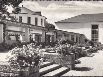 AK Bad Tölz, Wandelhalle, gelaufen 1960