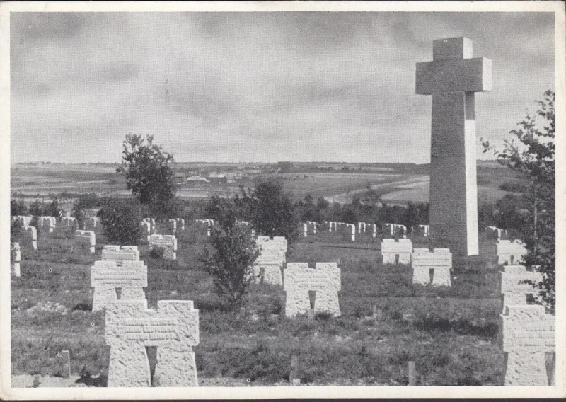 AK Hürtgen, Soldatenfriedhof, Volksbund, Kriegsgräberfürsorge