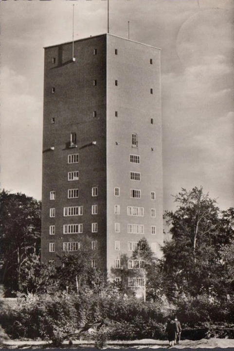 AK Brühl, Gabjeiturm, gelaufen 1956