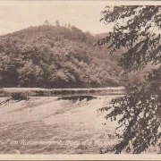 AK Wiesenkotten, Wasserfall, gelaufen 1942