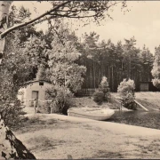 AK Doberlug Kirchhain, Bad Erna, Boot, gelaufen 1967