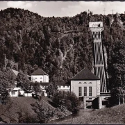 AK Kochel am See, Walchensee Kraftwerk, Wasserschloss, Druckleitung, ungelaufen