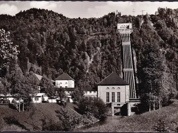 AK Kochel am See, Walchensee Kraftwerk, Wasserschloss, Druckleitung, ungelaufen