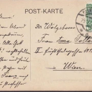 AK Wien, Kalksburg, Villa Madeleine, gelaufen 1899