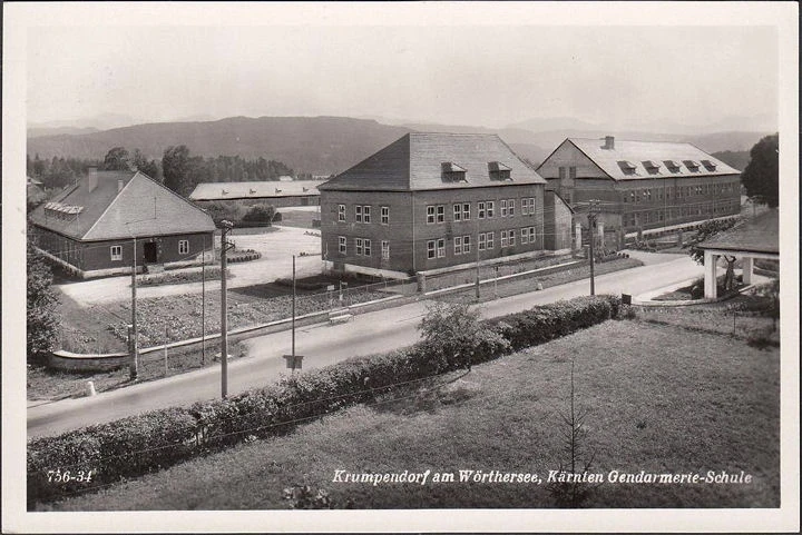 AK Krumpendorf, Gendarmerie Schule, ungelaufen