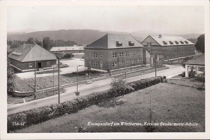 AK Krumpendorf, Gendarmerie Schule, ungelaufen