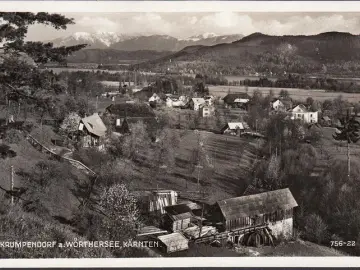 AK Krumpendorf, Stadtansicht, ungelaufen